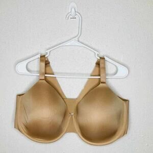 Soma Vanishing 360 Perfect Coverage Underwire Soft Tan Bra Size 44DD